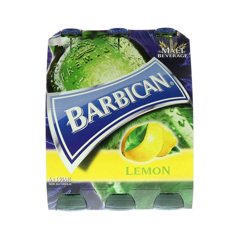 Barbican Lemon Non Alcoholic Malt Beverage 330ml x Pack of 6