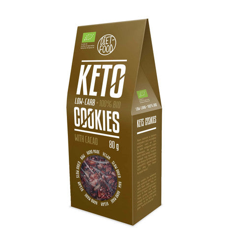 Diet Food Keto Cookies with Cacao 80g