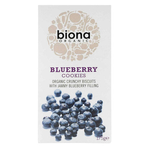 Biona Organic Blueberry Cookies 175g