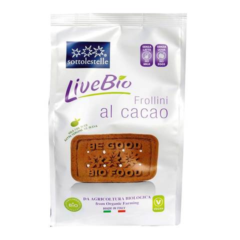 Sottolestelle Livebio Cocoa Cookies 300g