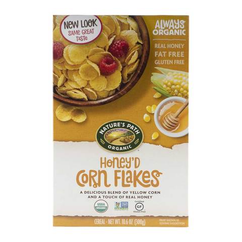 Nature\'s Path Organic Honey\'D Corn Flakes 300g
