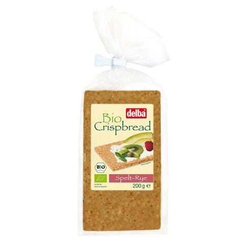 Delba Bio Crispbread Spelt Rye 200g