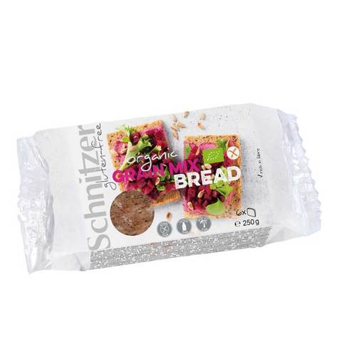 Schnitzer Organic Grain Mix Bread 250g