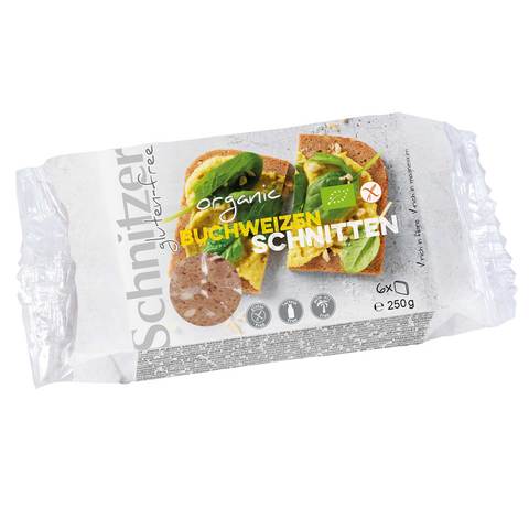 Schnitzer Organic Buchwzn Schnitten 250g