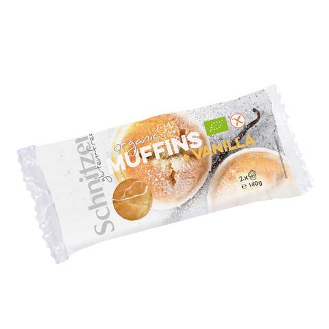 Schnitzer Organic Muffin + Vanilla 140g