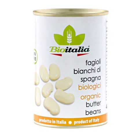 Bioitalia Organic Boiled Butter Beans 400g