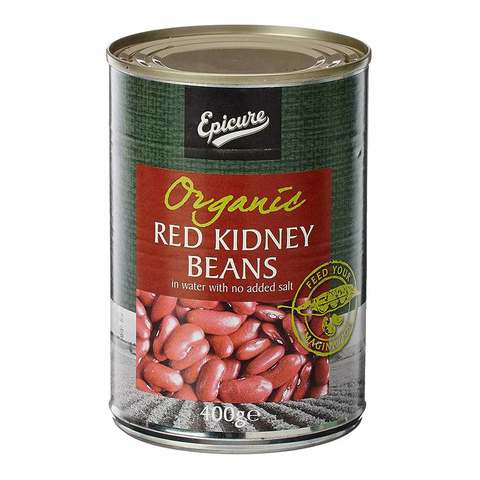 Epicure Organic Red Kidney Beans 400g