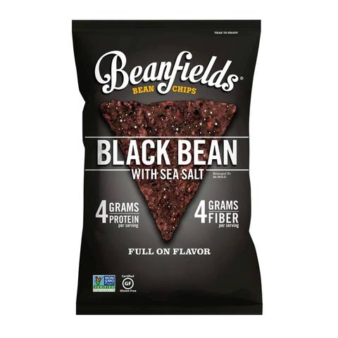 Beanfields Black Bean with Sea Salt Chips 156g