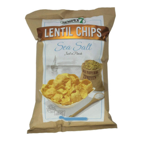 Simply 7 Sea Salt Lentil Chips 113g