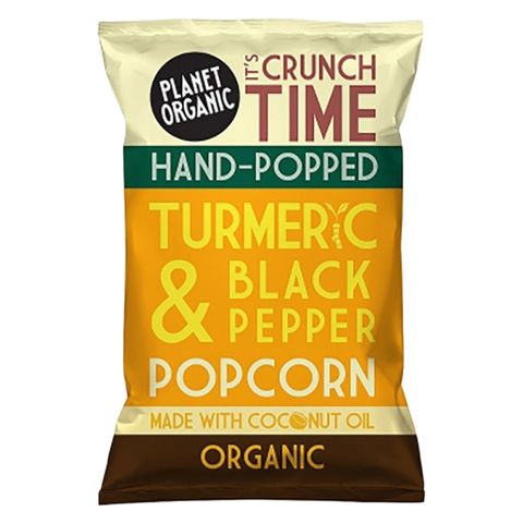 Planet Organic Turmeric And Black Pepper Popcorn 20g