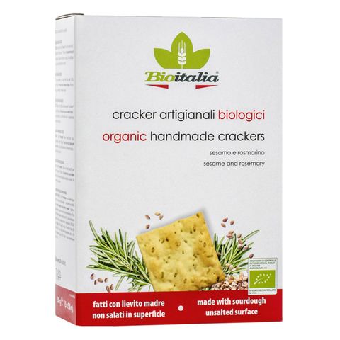 Bioitalia Crackers With Sesame and Rosemary 250g