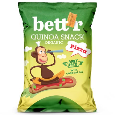 bett\'r Organic Pizza Quinoa Snack 50g