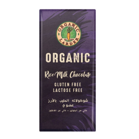 Organic Larder Organic Rice Milk Chocolate 100g