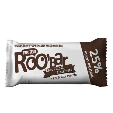 Roo\'Bar Chocolate And Hazelnuts Protein Bar 40g