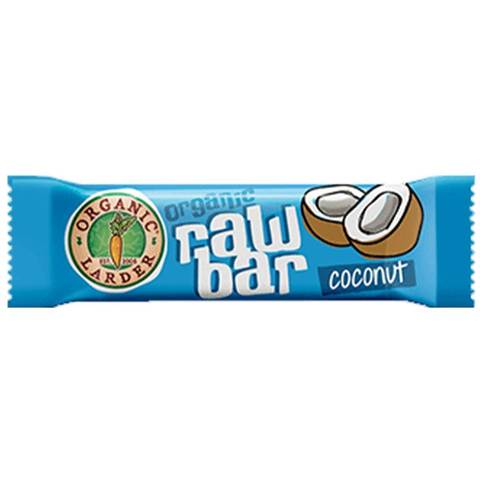 Organic Larder Raw Bar Coconut 35g