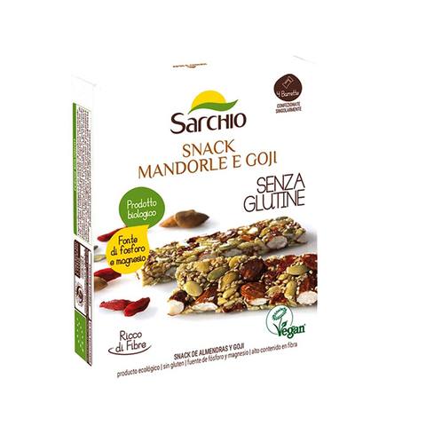 Sarchio Mandorle E Almond and Goji Bar 20g