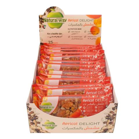 Natural Way Apricot Delight 40gx25