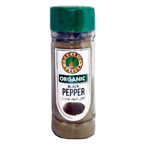 Organic Larder Pepper Black 50g