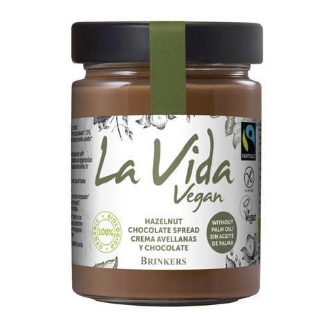 Brinkers La Vida Vegan Hazelnut Chocolate Spread 270g