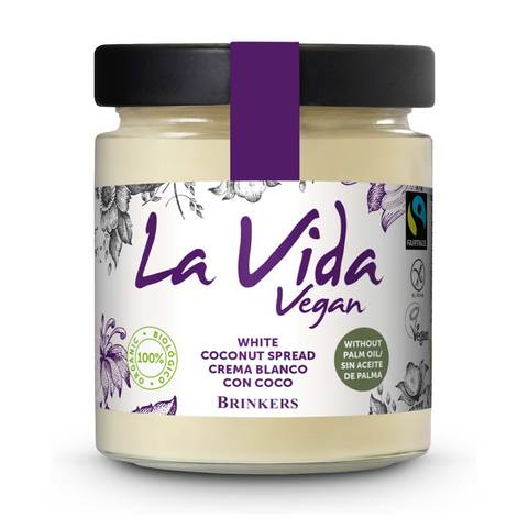 Brinkers La Vida Vegan Coconut And White Chocolate Spread 270g