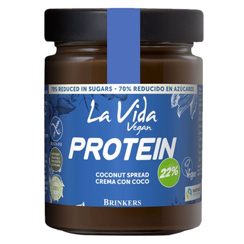 Brinkers La Vida Protein Crunchy Coconut Spread 270g