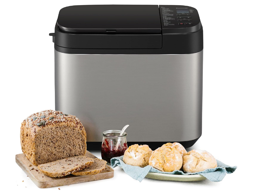 Panasonic SD-YR2550SXC Fully Automatic Breadmaker, Horizontal Design and Yeast Dispenser