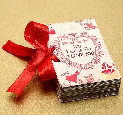 100 Reasons of Love Booklet