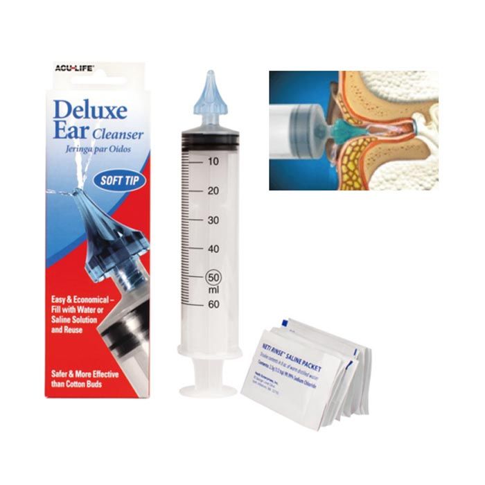Acu Life Ear Cleanser Syringe Deluxe
