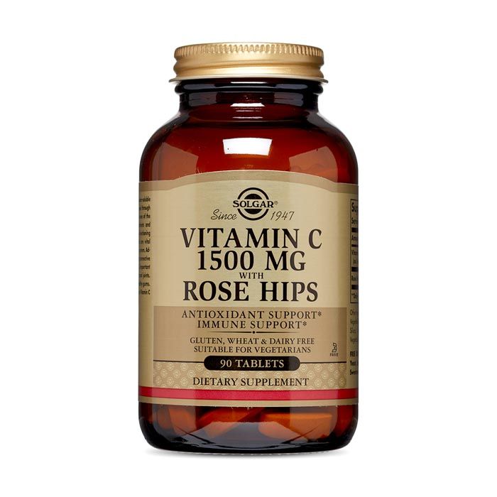 Solgar Vitamin C 1500 mg With Rose Hips Tablet 90's