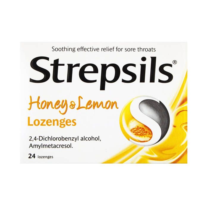 Strepsils Honey & Lemon Lozenges 24's