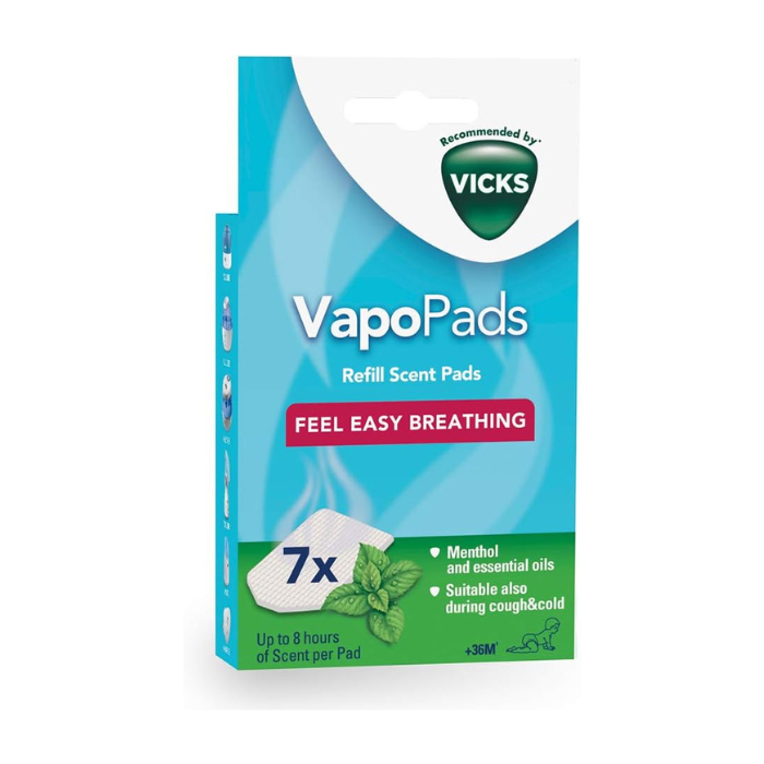 Vicks Vapopads Menthol Refill Scent Pads 7's