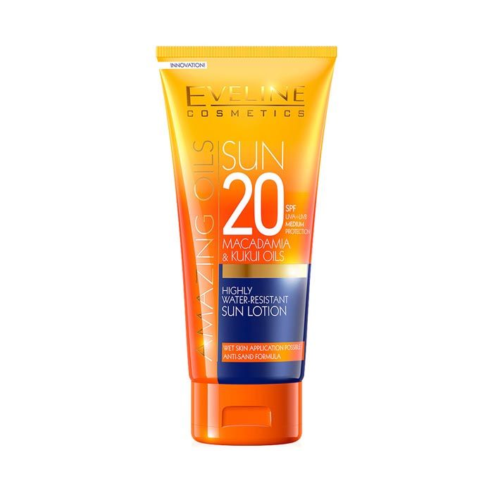 Eveline Amazing Oils Highly Water-Resistant (Spf 20) Sun lotion 200 ml