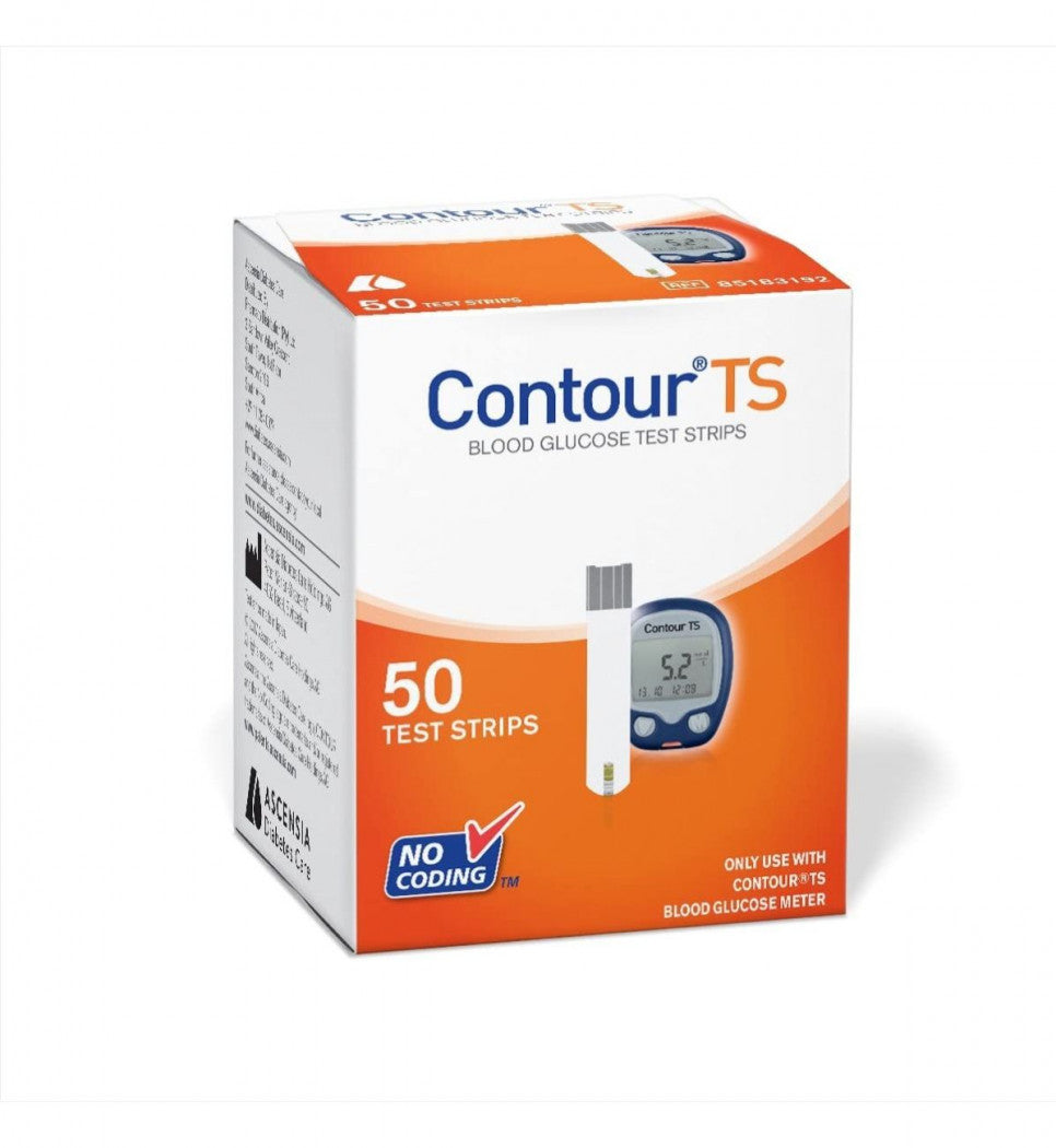 Ascensia Contour TS Blood Glucose Test 50 Strips