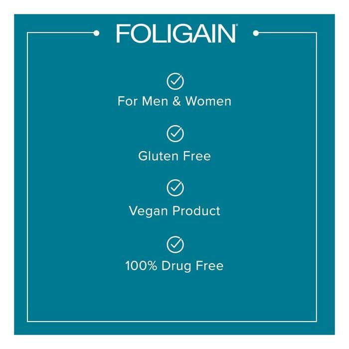 Foligain Stimulating Supplement For Thining Hair Men & Women 60 Capsules