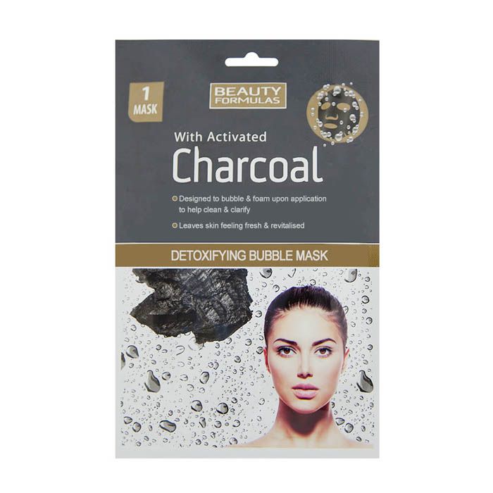 Beauty Formulas Charcoal Detoxifying Bubble Mask 1's