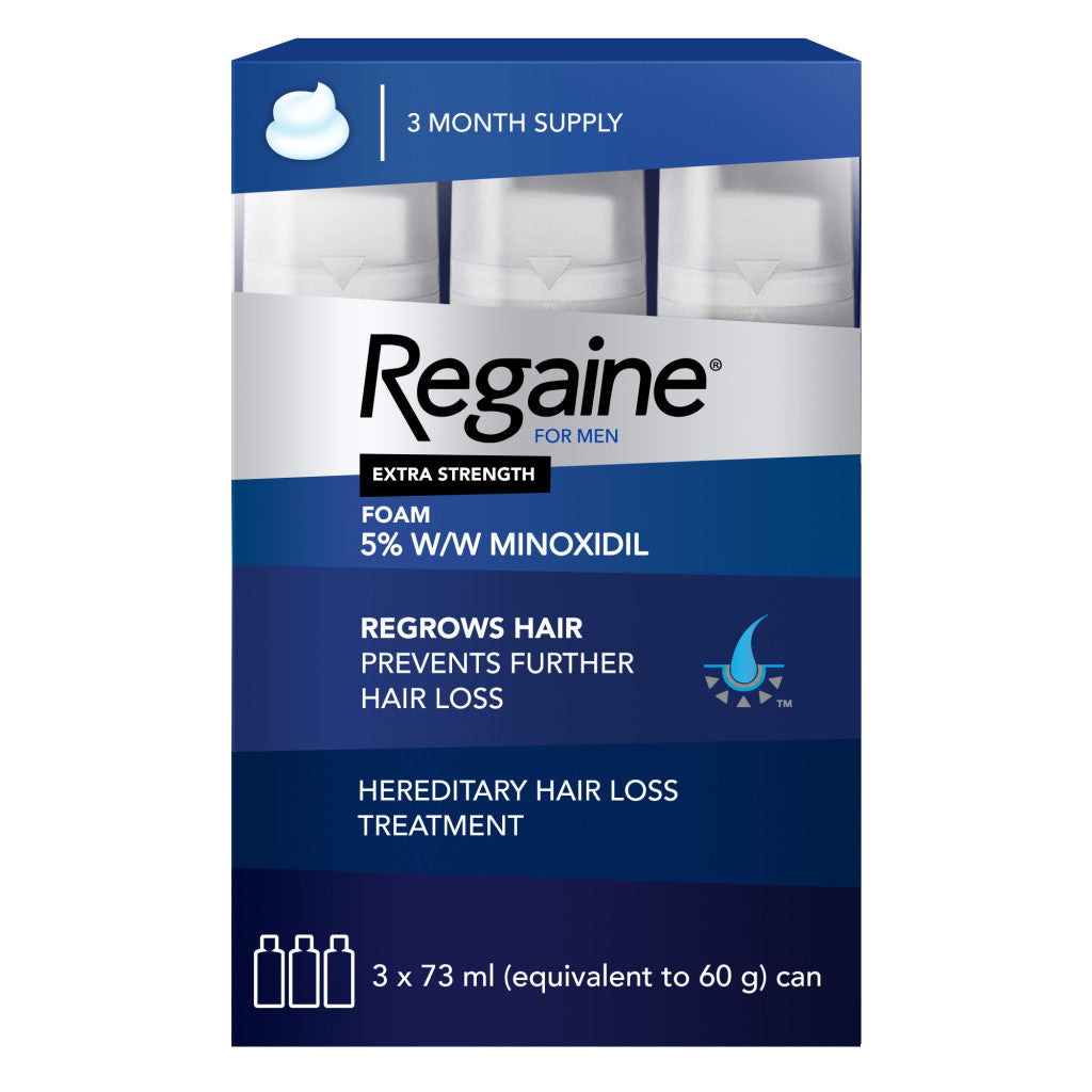 Best Seller Regaine Men Foam 5% 60's Triple Pack