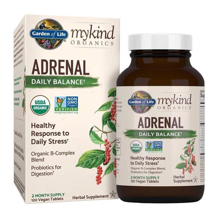 Garden of Life Mykind Organics Adrenal Daily Balance