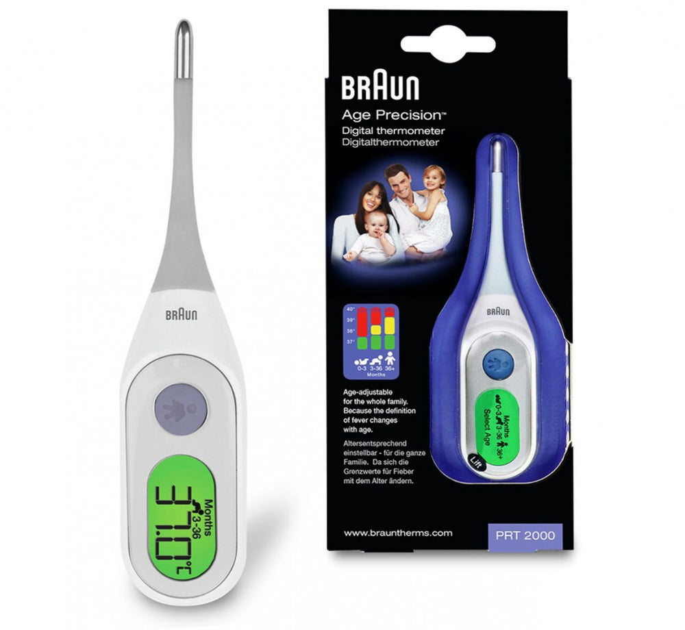 Braun Digital Thermometer Age Precision PRT2000