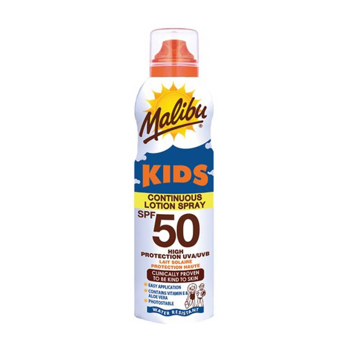 Malibu Kids Continuous SPF 50 Lotion Spray 175ml