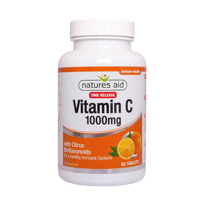 Natures Aid Vitamin C 1000 mg Time Release Tablets 90's