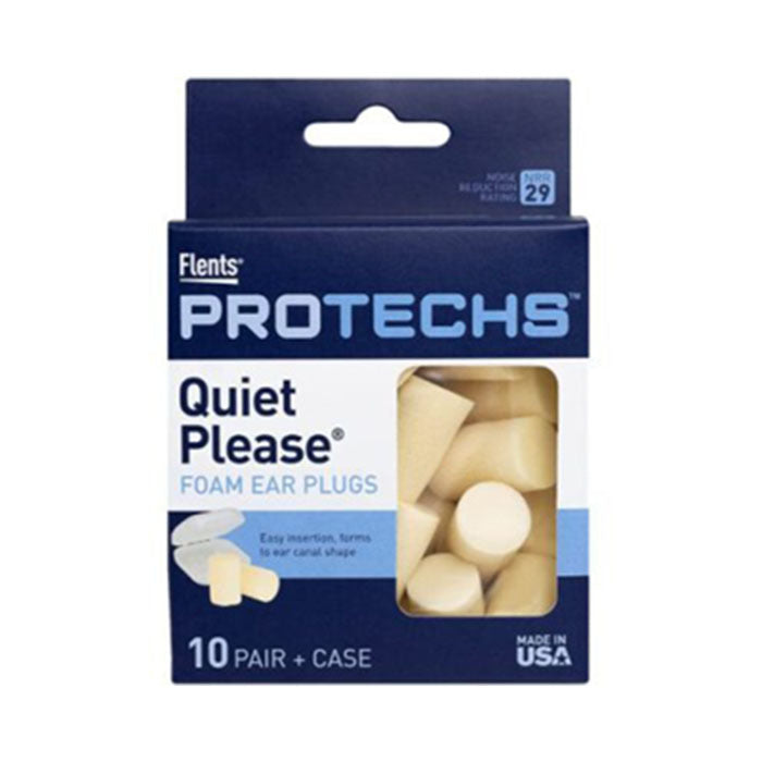 Apothecary Flents Foam Ear Plugs 10 pairs+Case