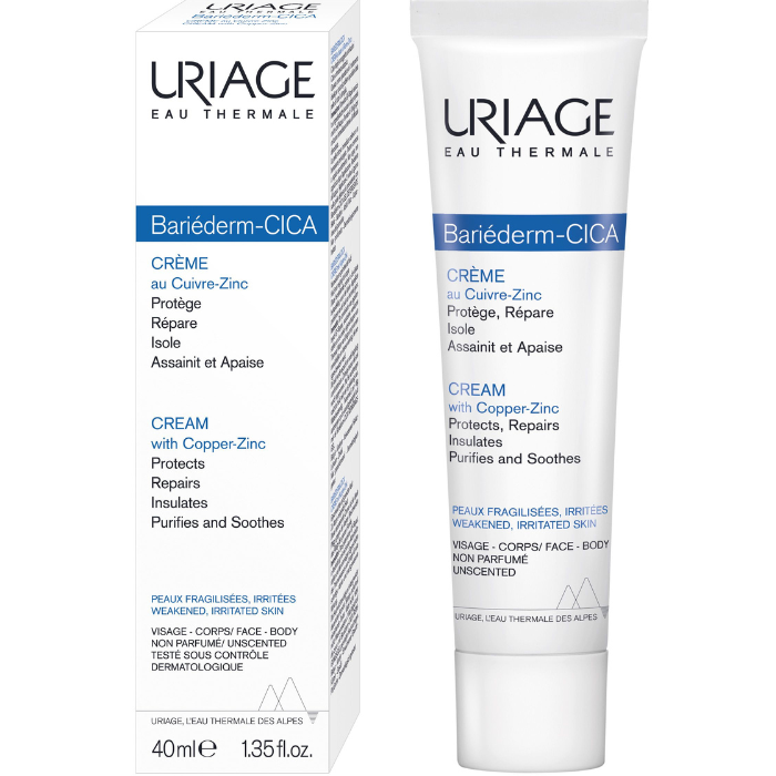 Uriage Bariederm Cica - Cream With Cu-Zn 40 Ml