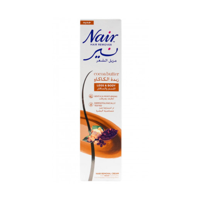 Nair Hair Remover Cream Leg & Body Cocoa Butter 110 g