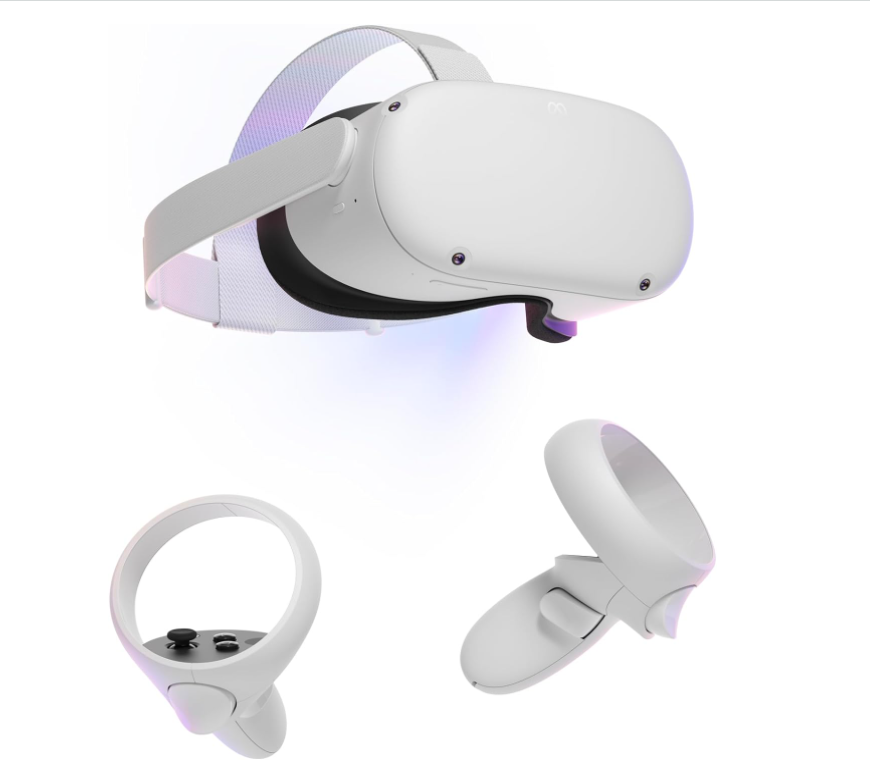 Oculus Meta Quest 2, Advanced All-In-One Virtual Reality Headset, 128 GB
