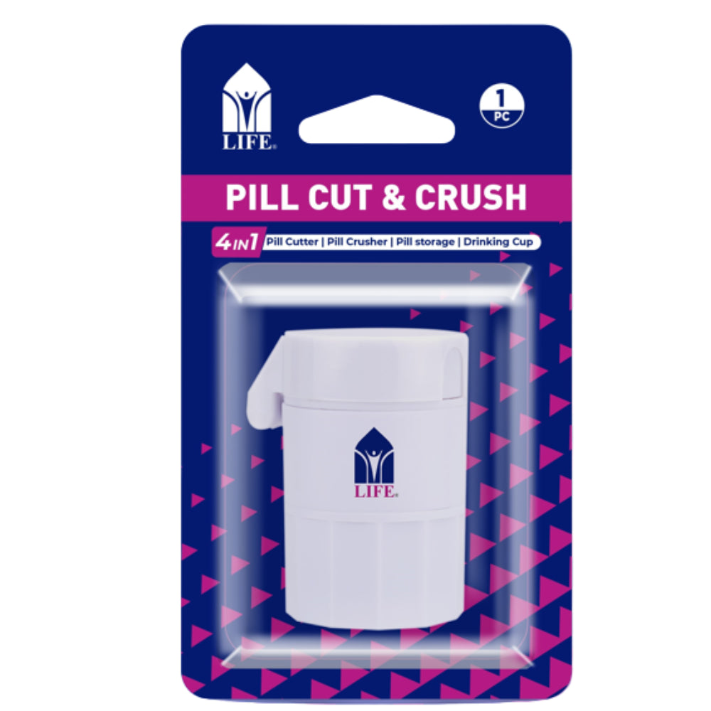 Life 4 In 1 Pill Cutter & Crusher