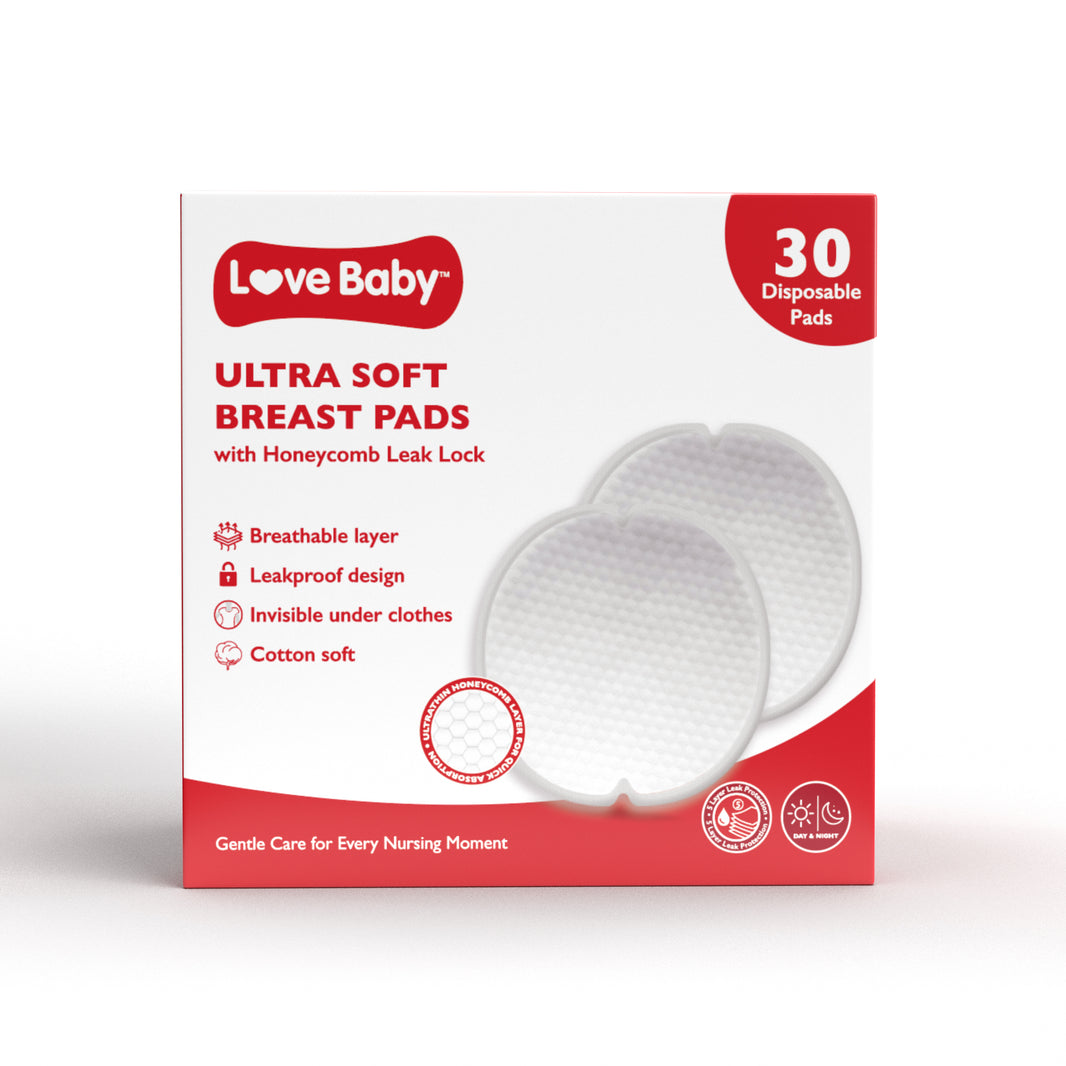 Love Baby Ultra Soft Disposable Breast Pads 30s