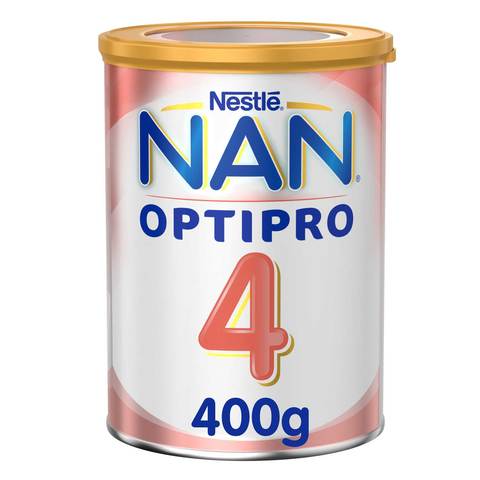 Nestle Nan Optipro Stage 4 From 3 to 6 years Growing Up Milk for Children with Iron 400g