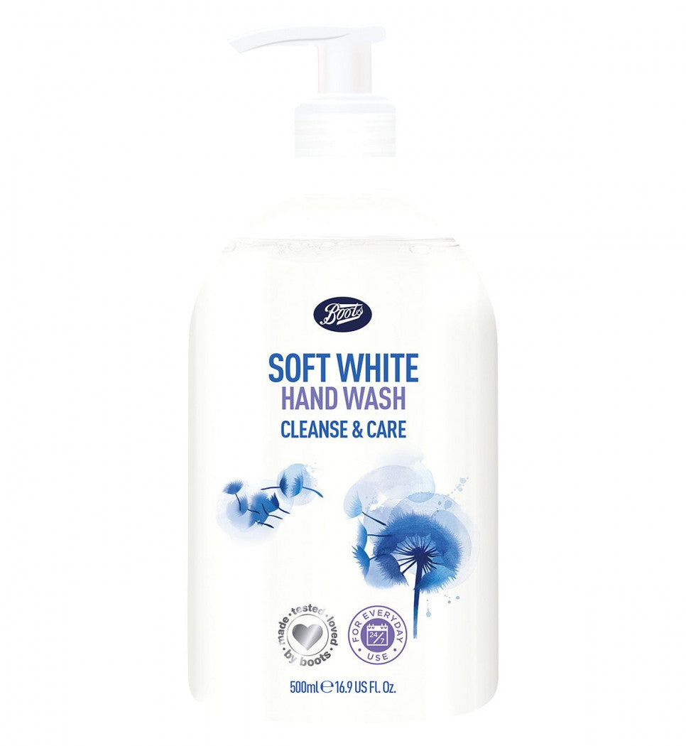 Boots Soft White Handwash 500ml