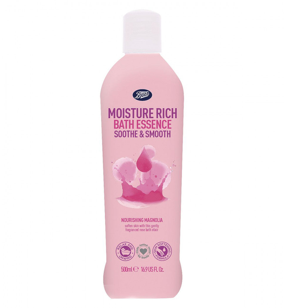 Boots Moisture Rich Bath Essence Magnolia 500ml