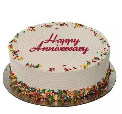 1Kg Rainbow Anniversary Cake